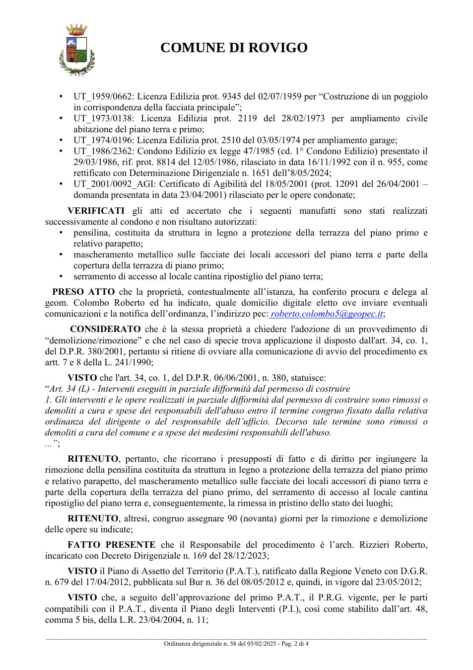 Pagina 2 del documento