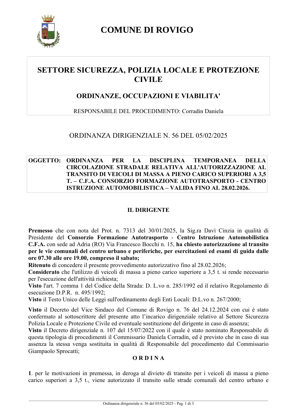 Pagina 1 del documento