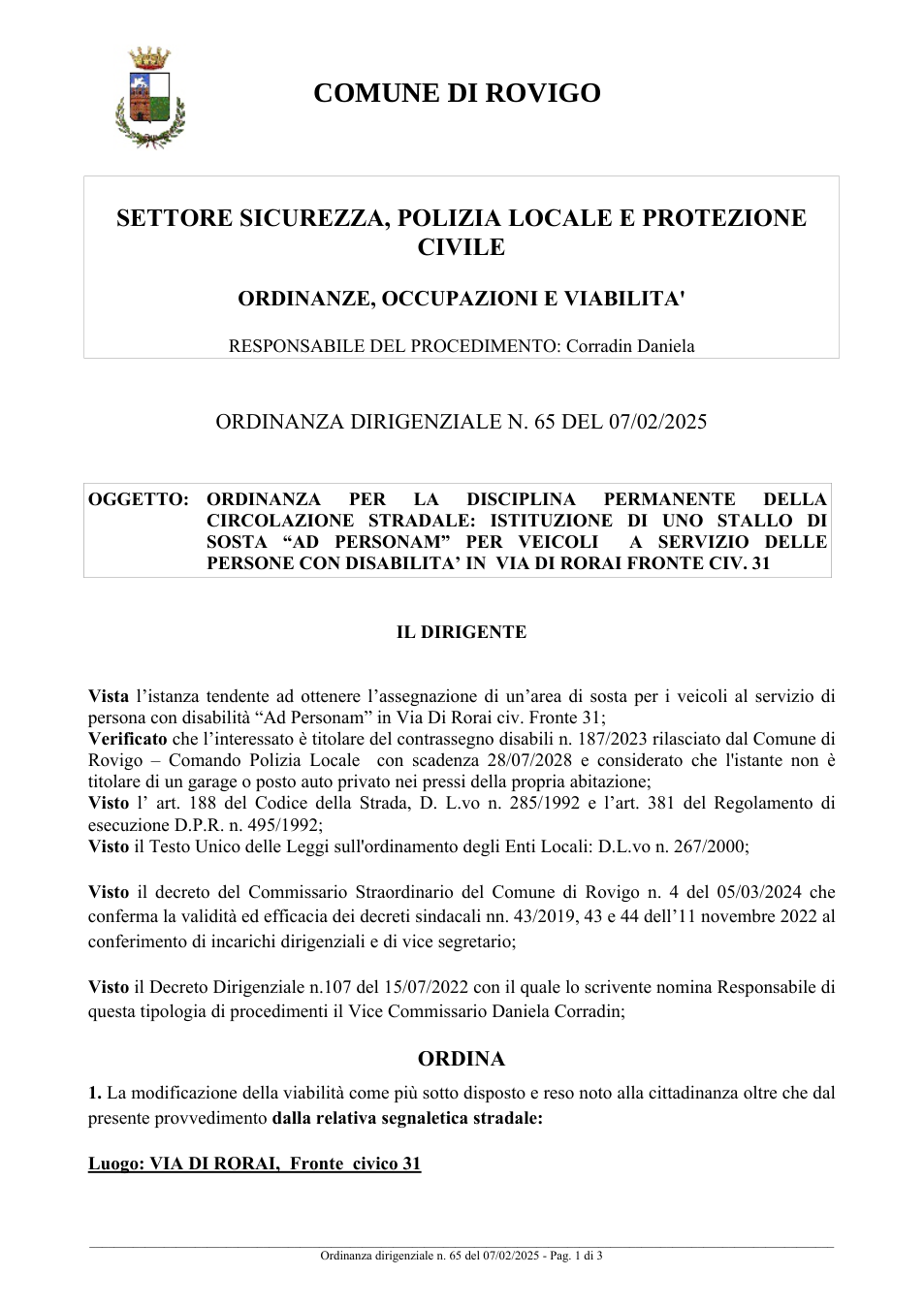 Pagina 1 del documento