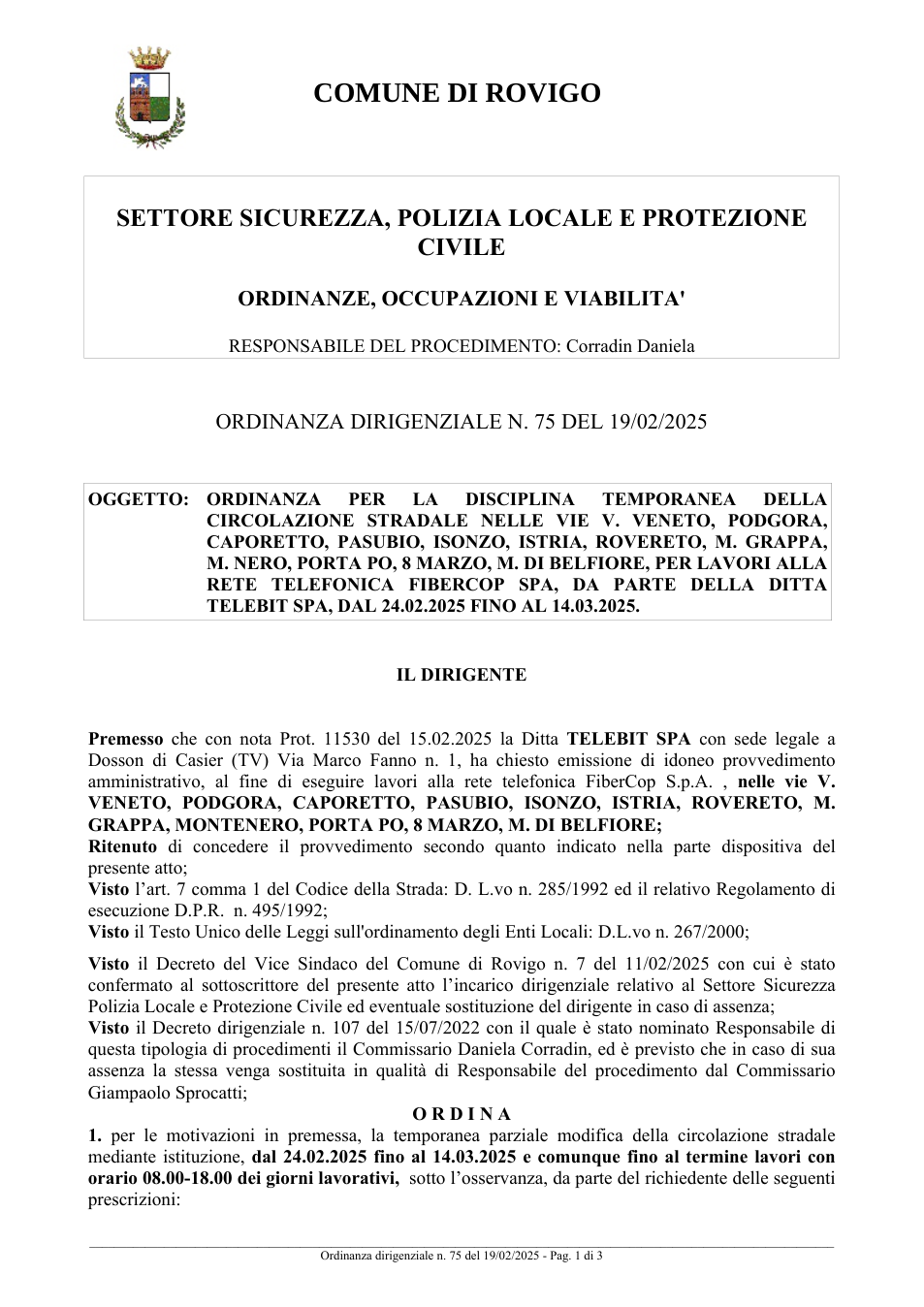 Pagina 1 del documento