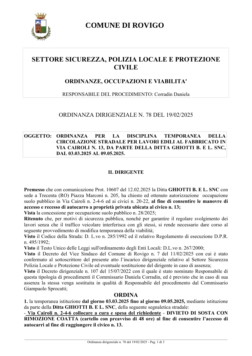 Pagina 1 del documento
