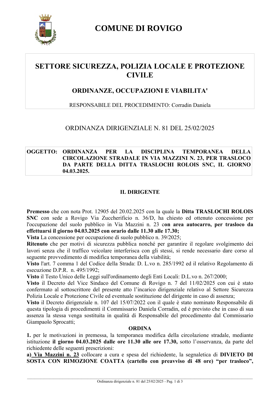Pagina 1 del documento
