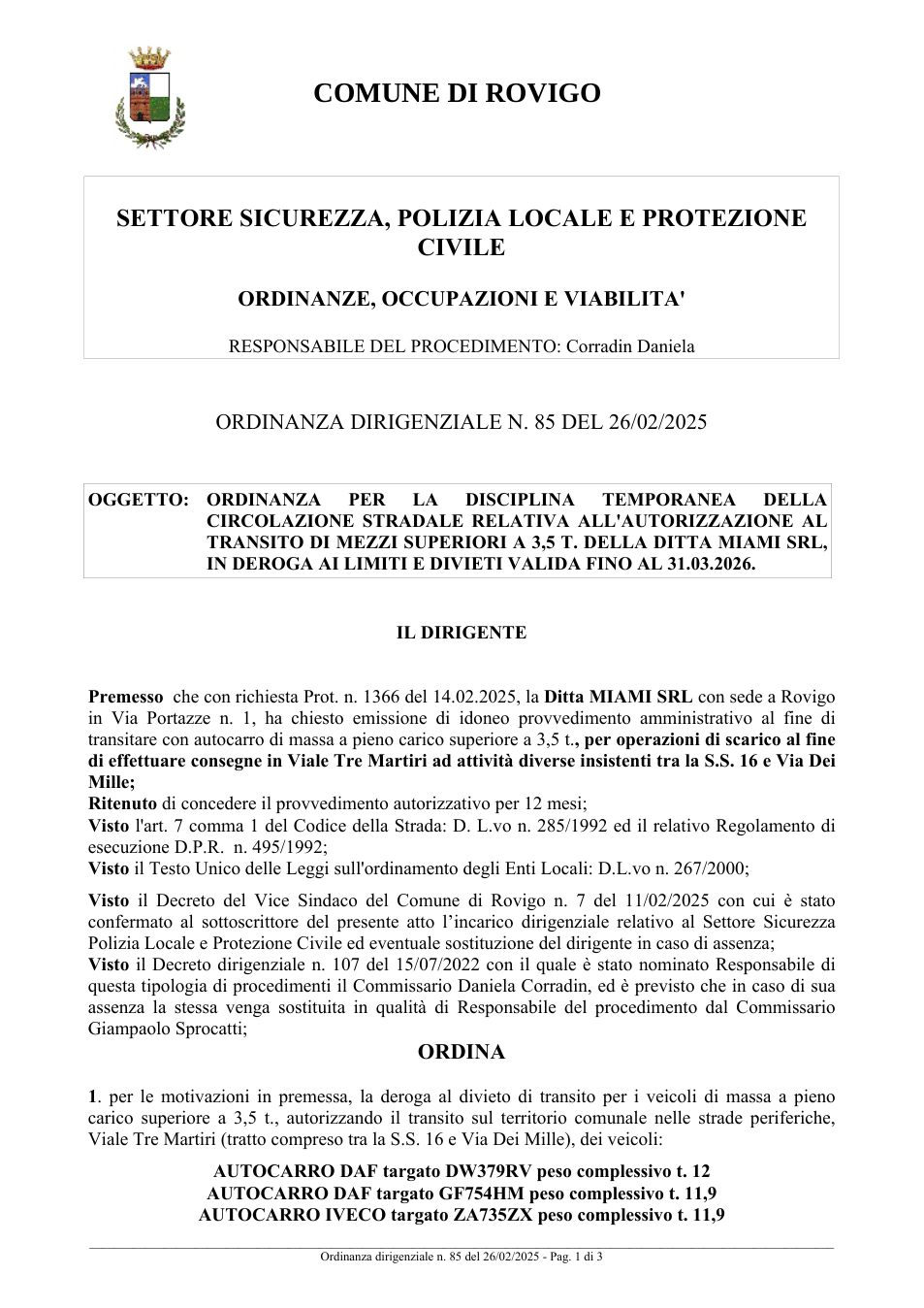 Pagina 1 del documento