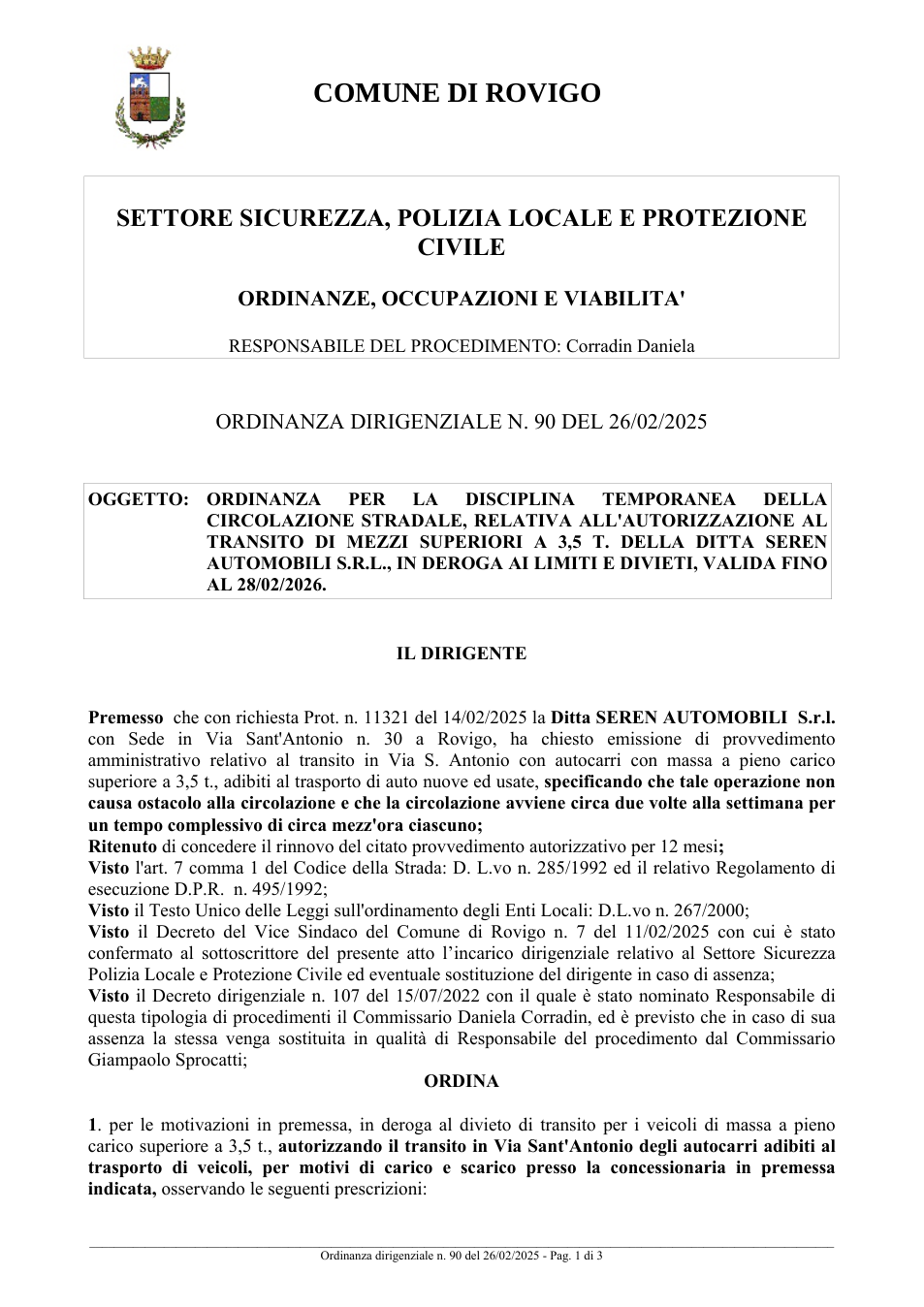 Pagina 1 del documento