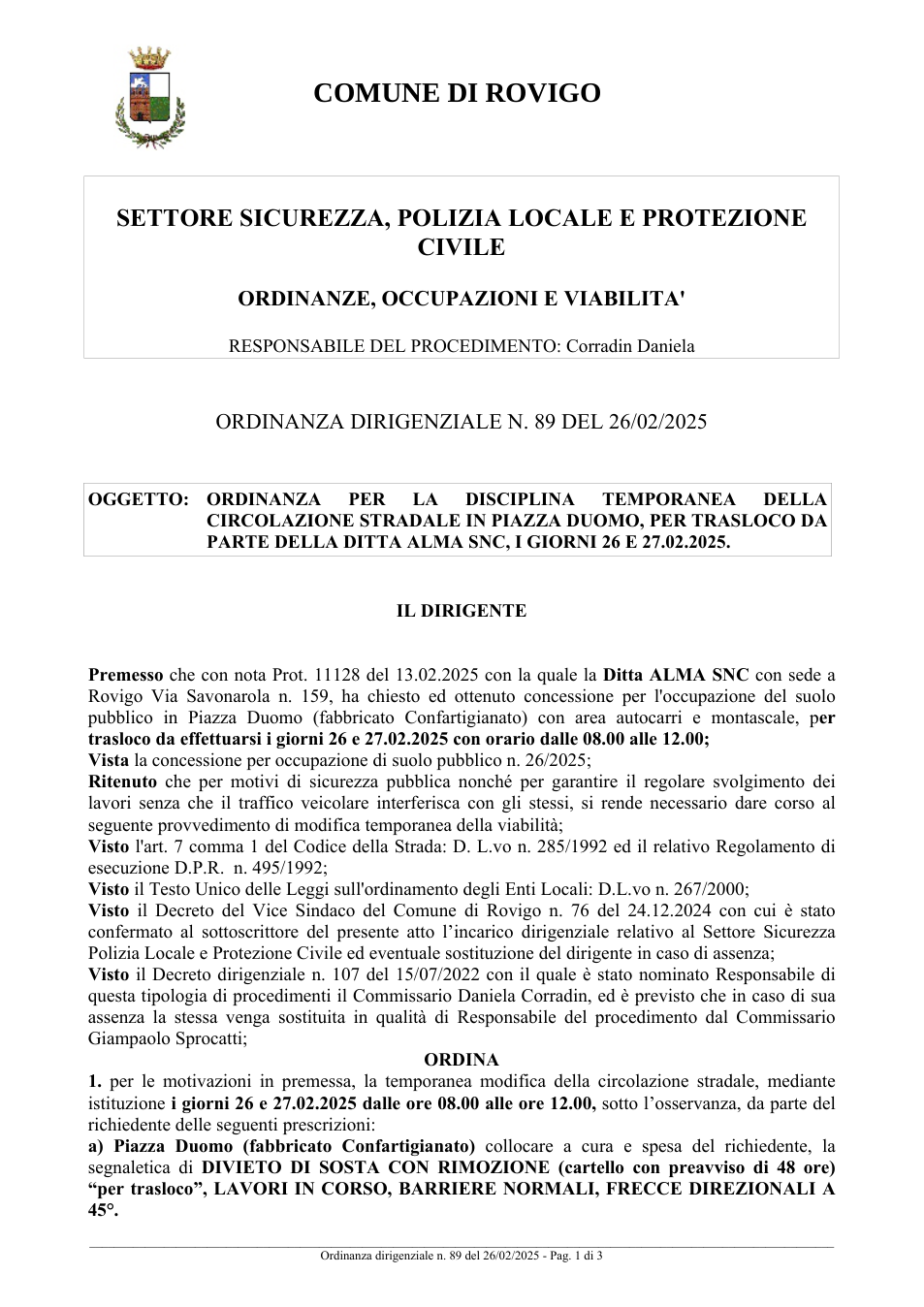 Pagina 1 del documento