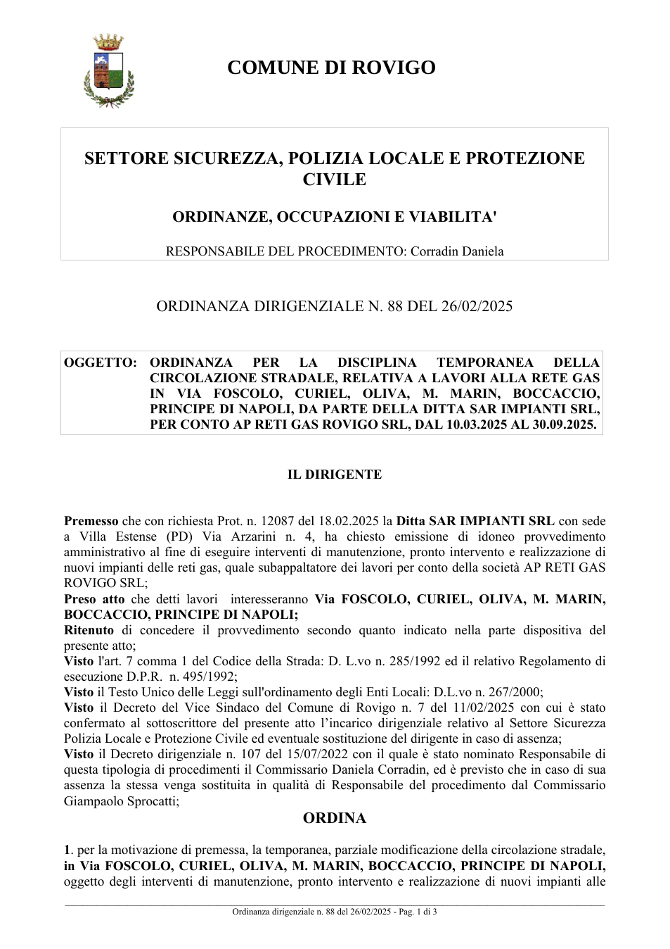 Pagina 1 del documento