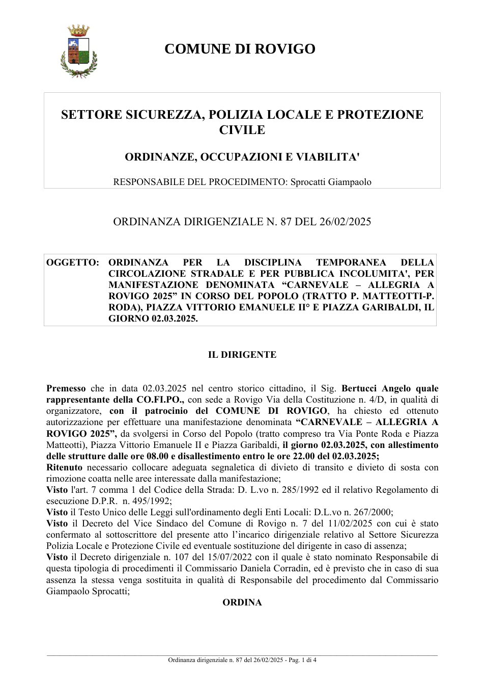 Pagina 1 del documento