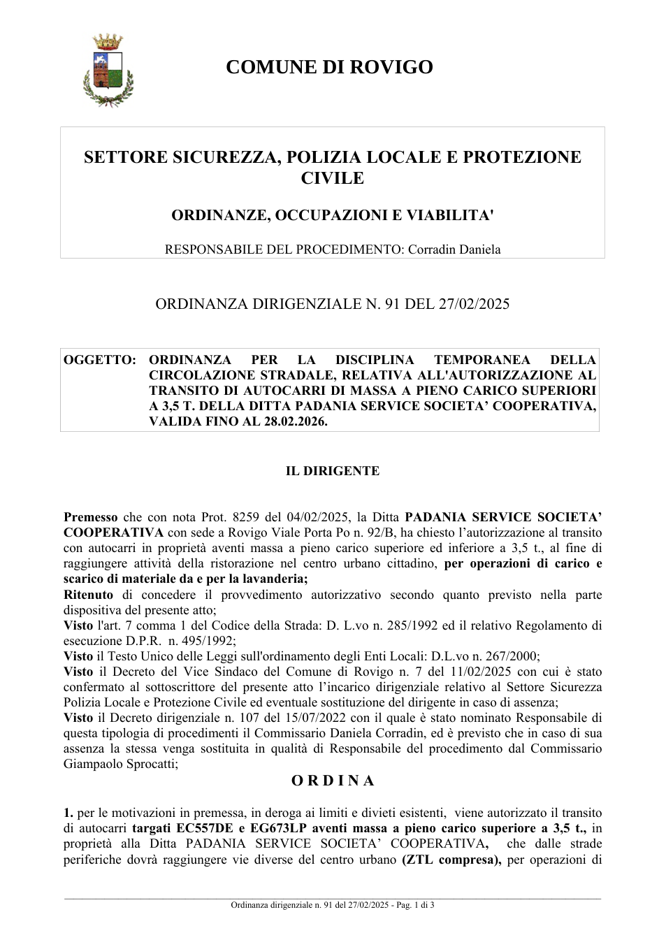 Pagina 1 del documento