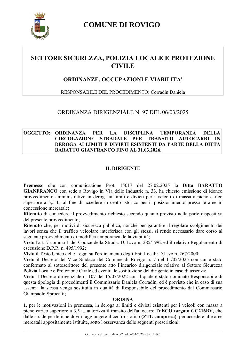 Pagina 1 del documento