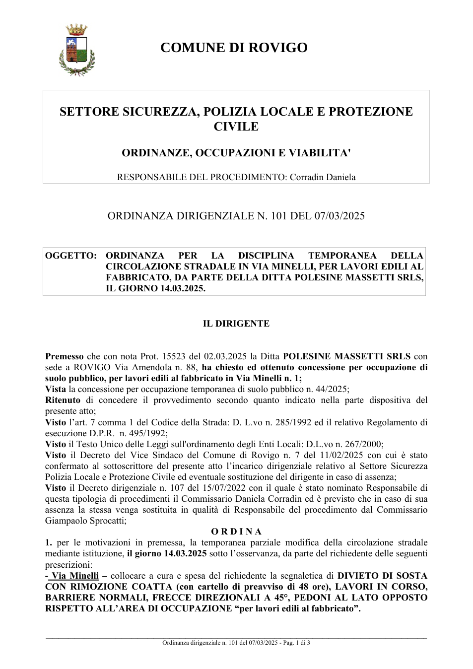 Pagina 1 del documento