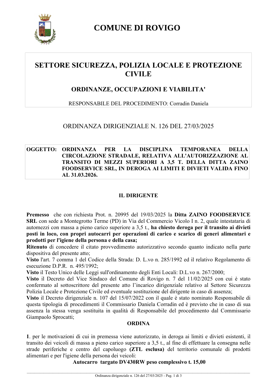 Pagina 1 del documento