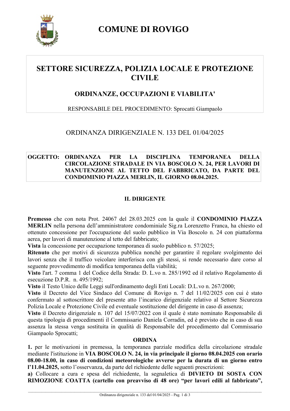 Pagina 1 del documento