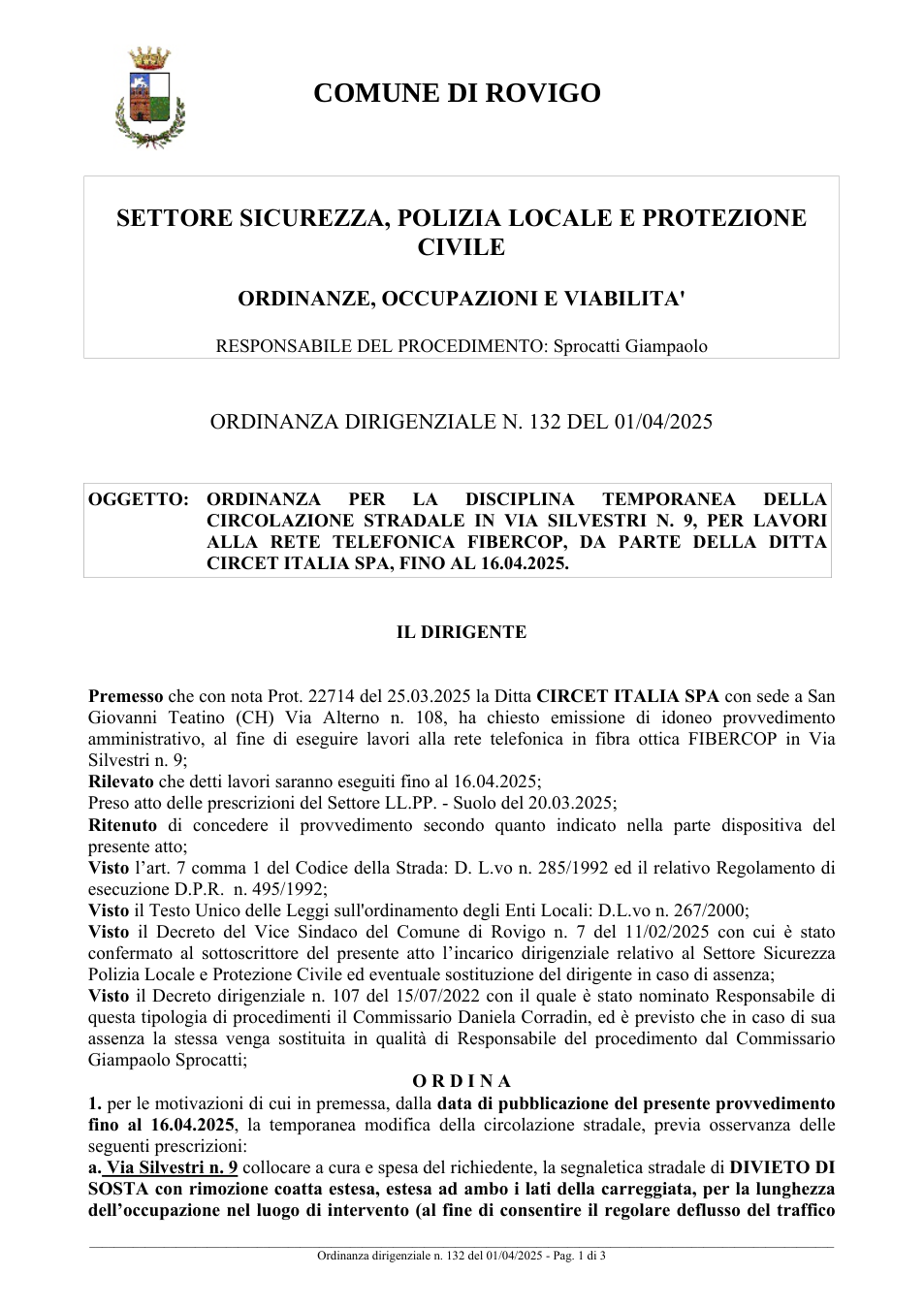 Pagina 1 del documento