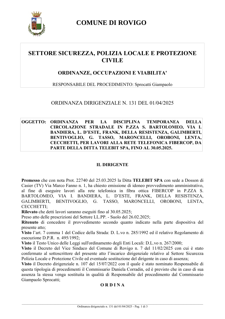 Pagina 1 del documento