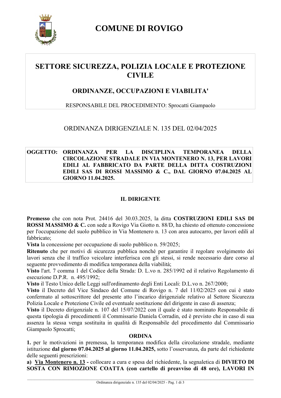 Pagina 1 del documento