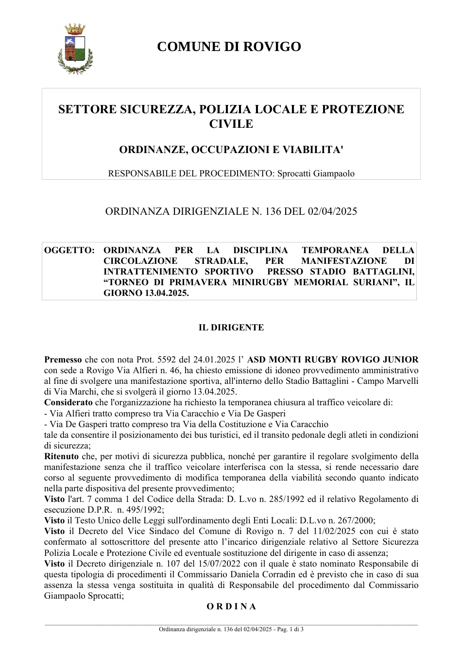 Pagina 1 del documento