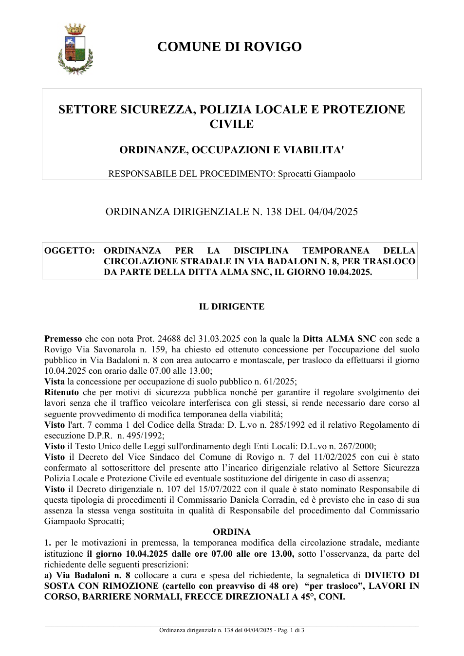 Pagina 1 del documento