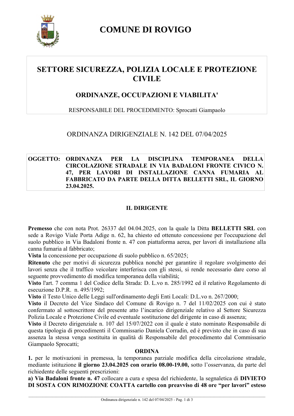Pagina 1 del documento