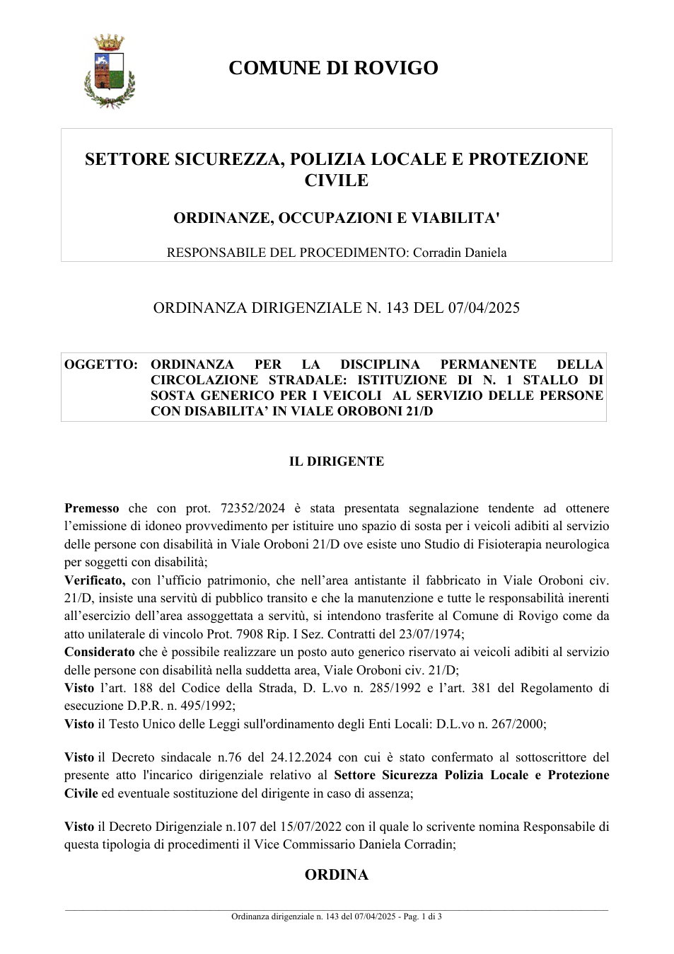 Pagina 1 del documento