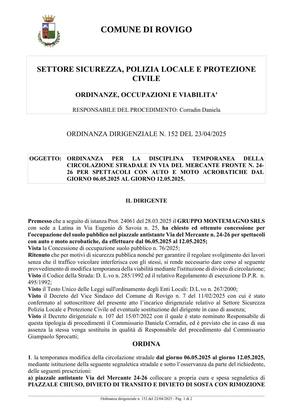 Pagina 1 del documento