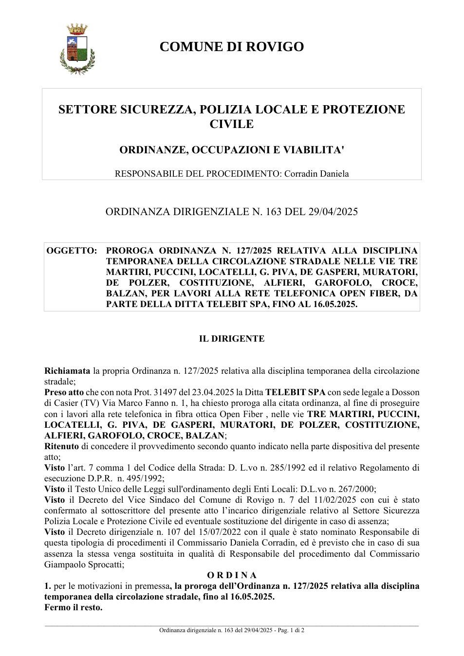 Pagina 1 del documento