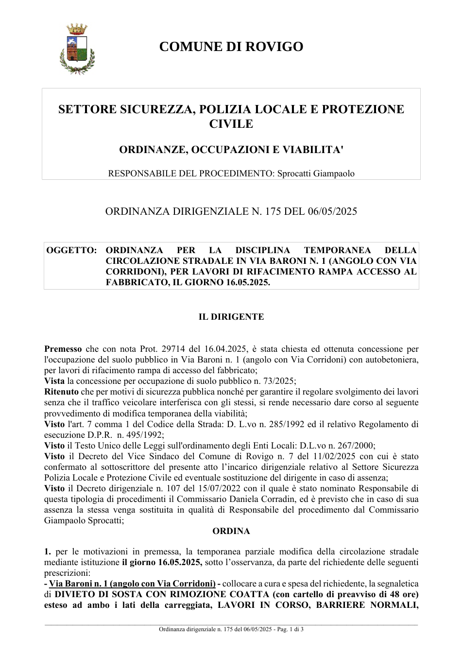 Pagina 1 del documento