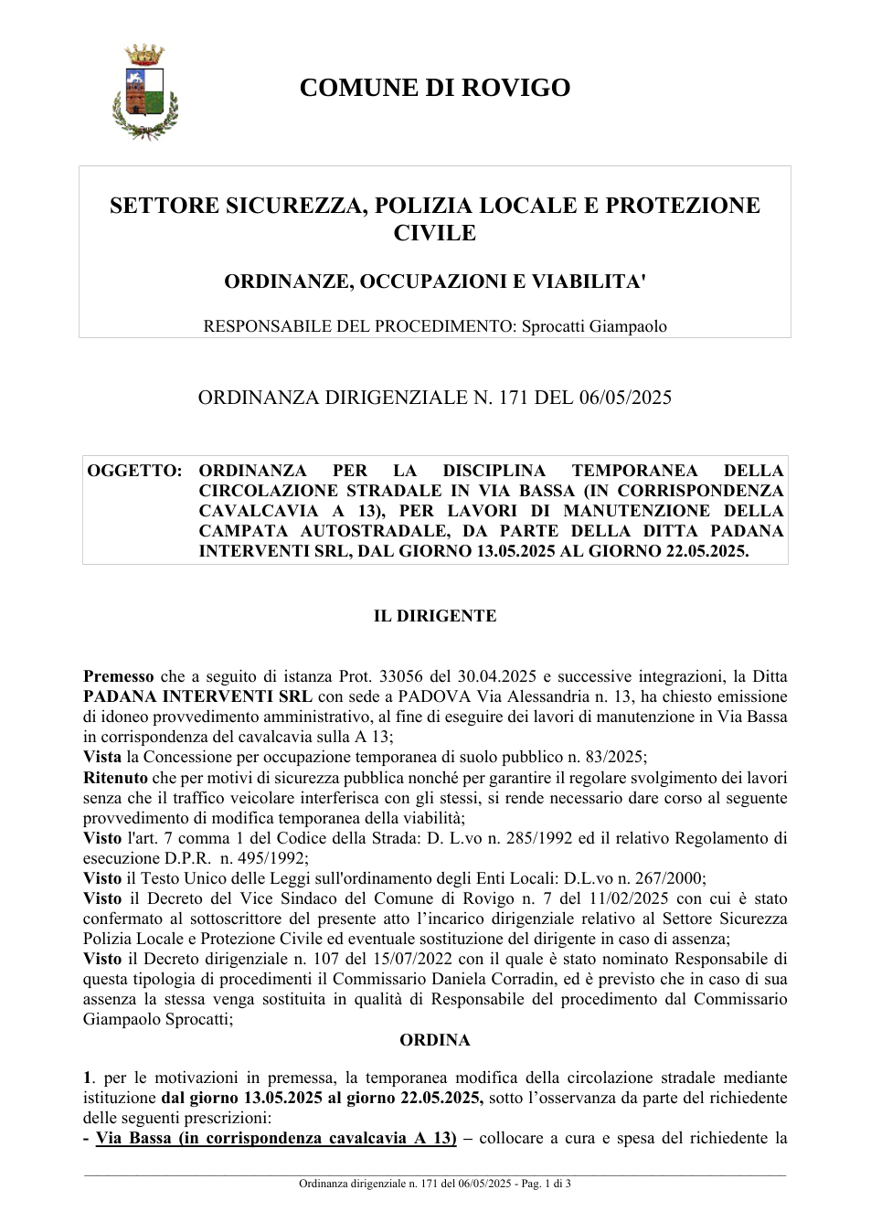 Pagina 1 del documento
