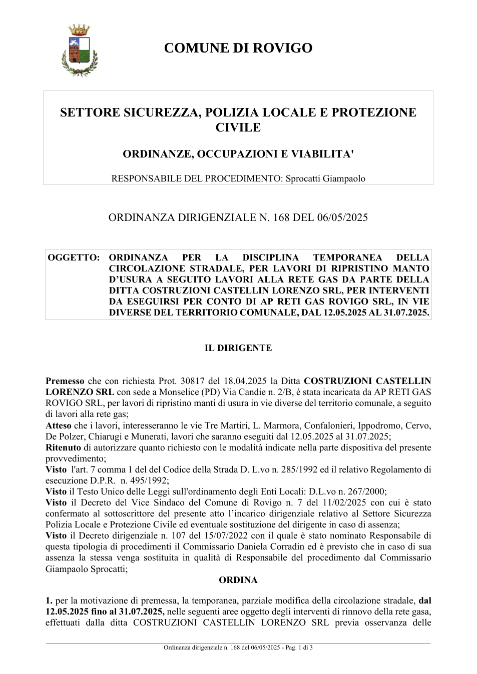 Pagina 1 del documento