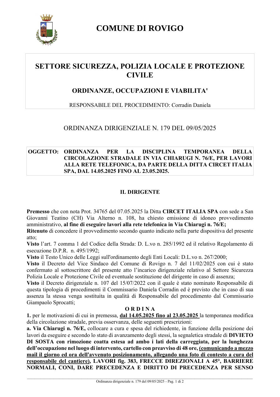 Pagina 1 del documento