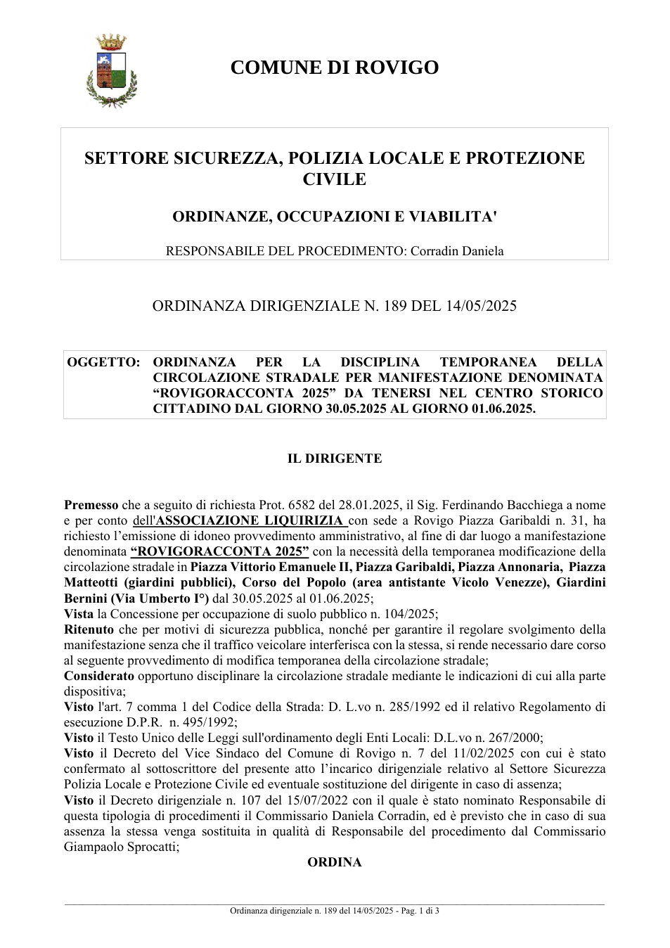 Pagina 1 del documento