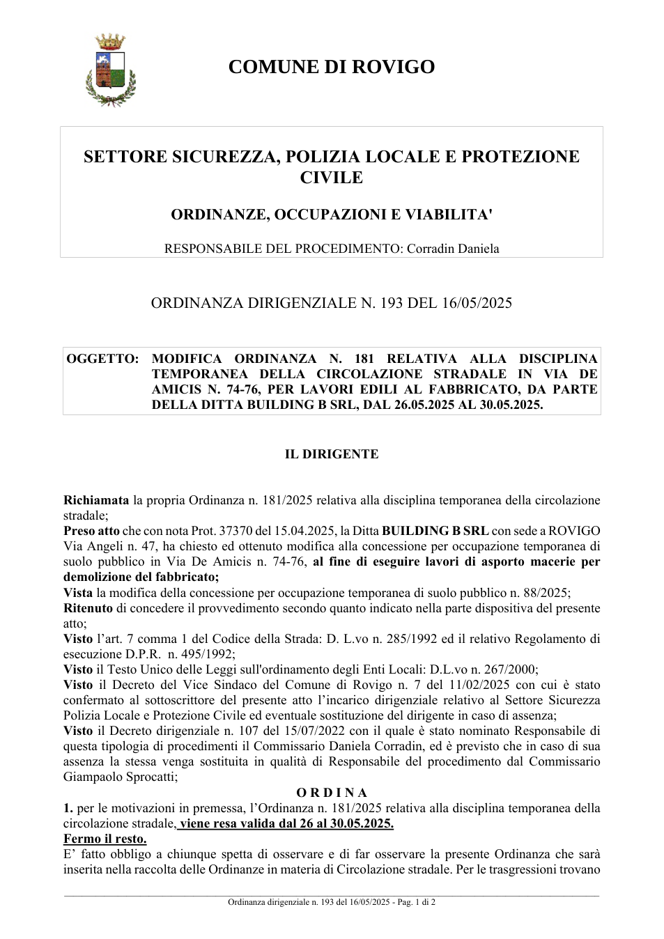 Pagina 1 del documento