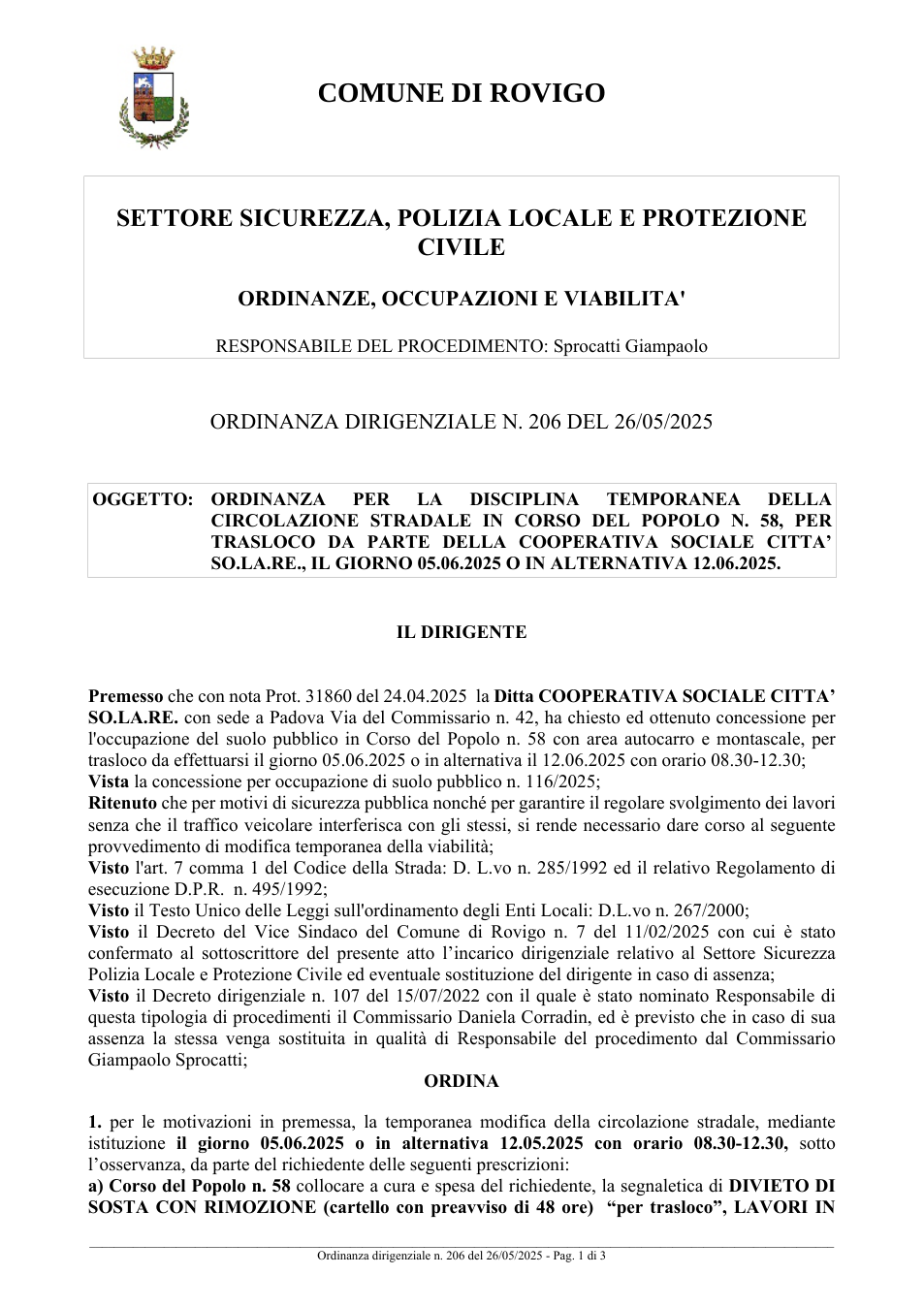 Pagina 1 del documento