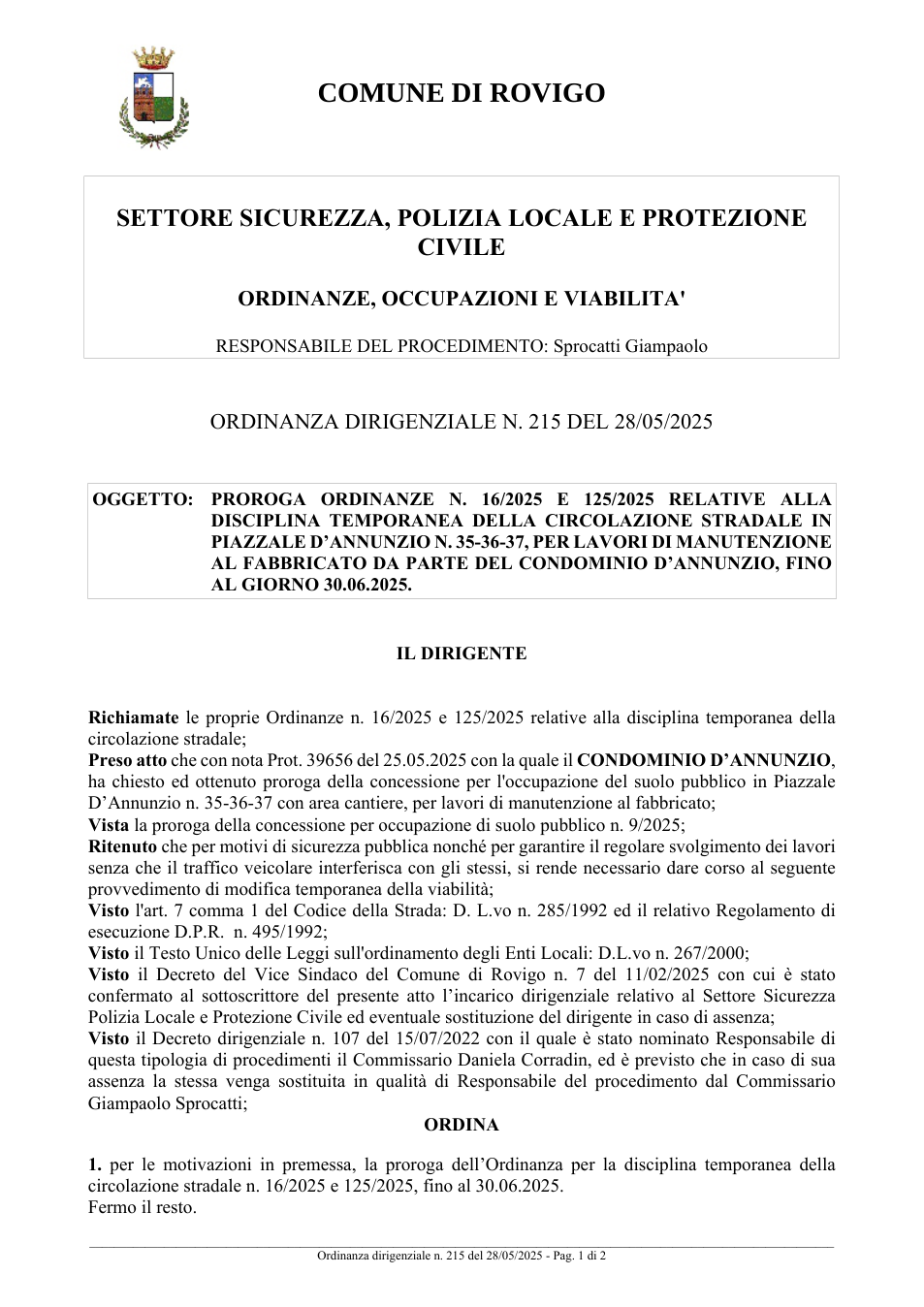 Pagina 1 del documento