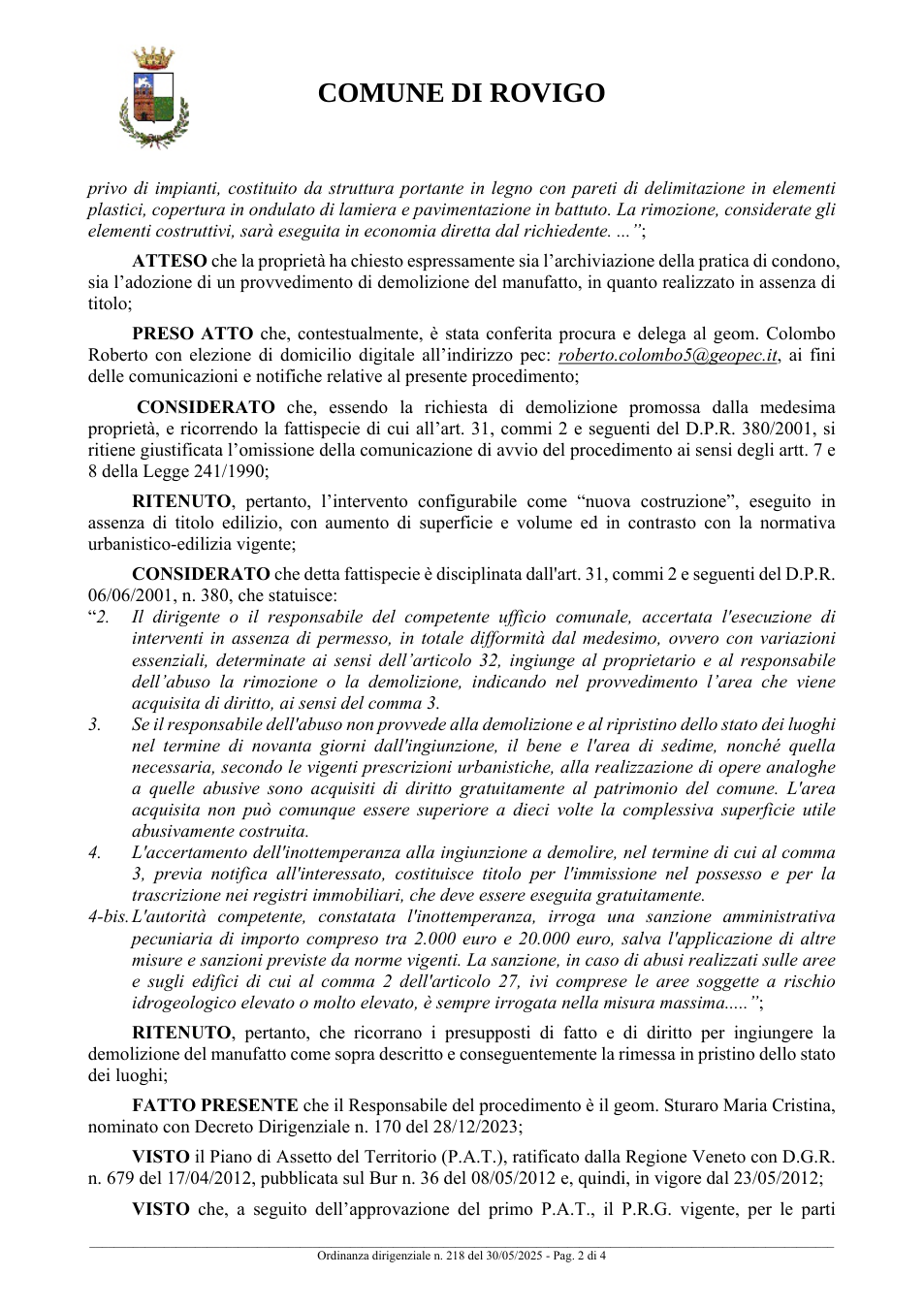 Pagina 2 del documento