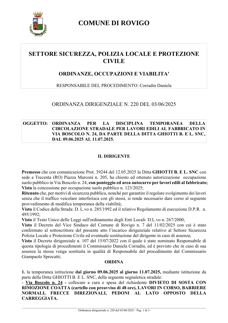 Pagina 1 del documento