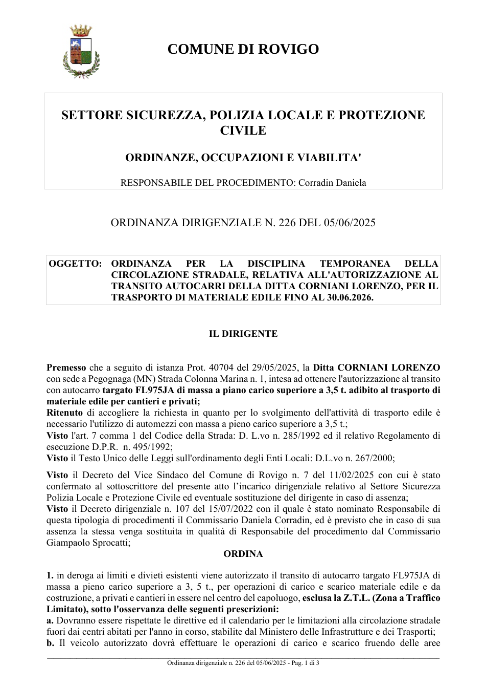 Pagina 1 del documento