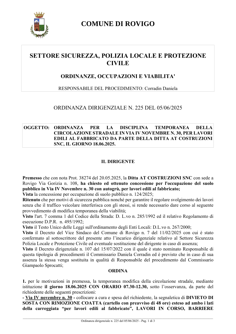 Pagina 1 del documento
