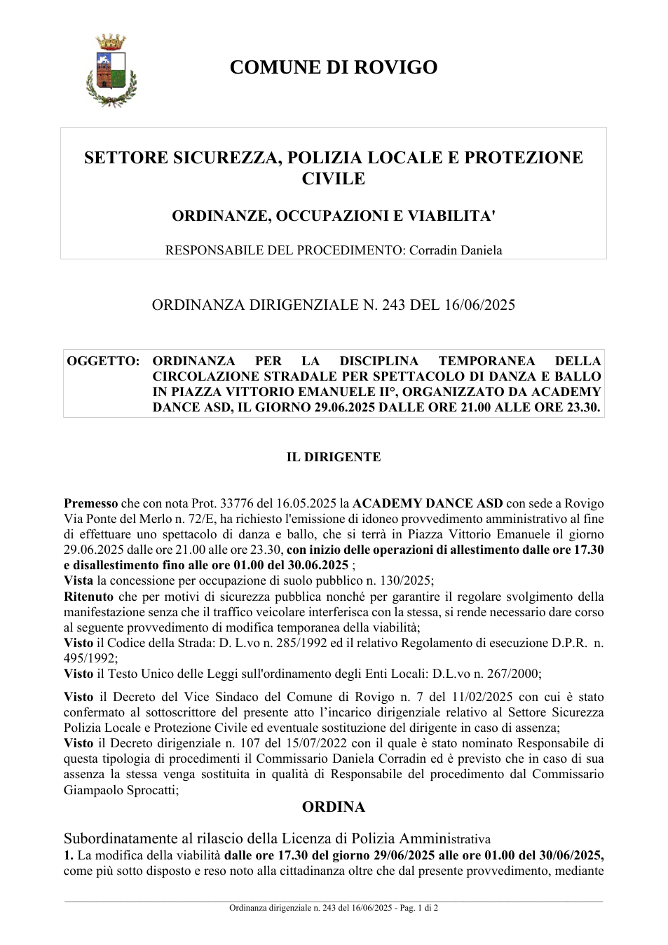 Pagina 1 del documento