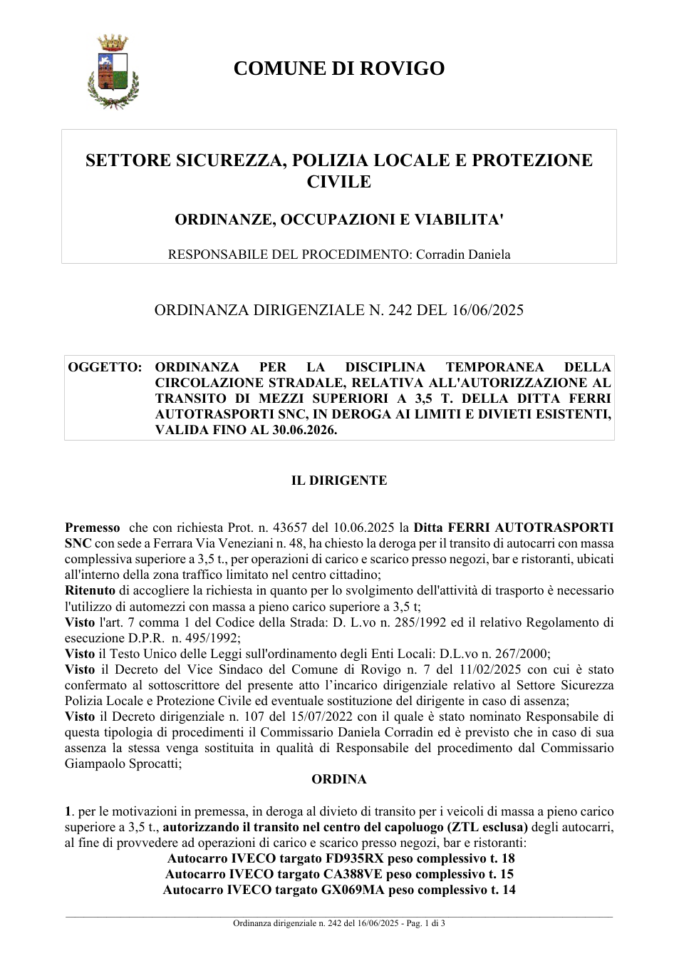 Pagina 1 del documento