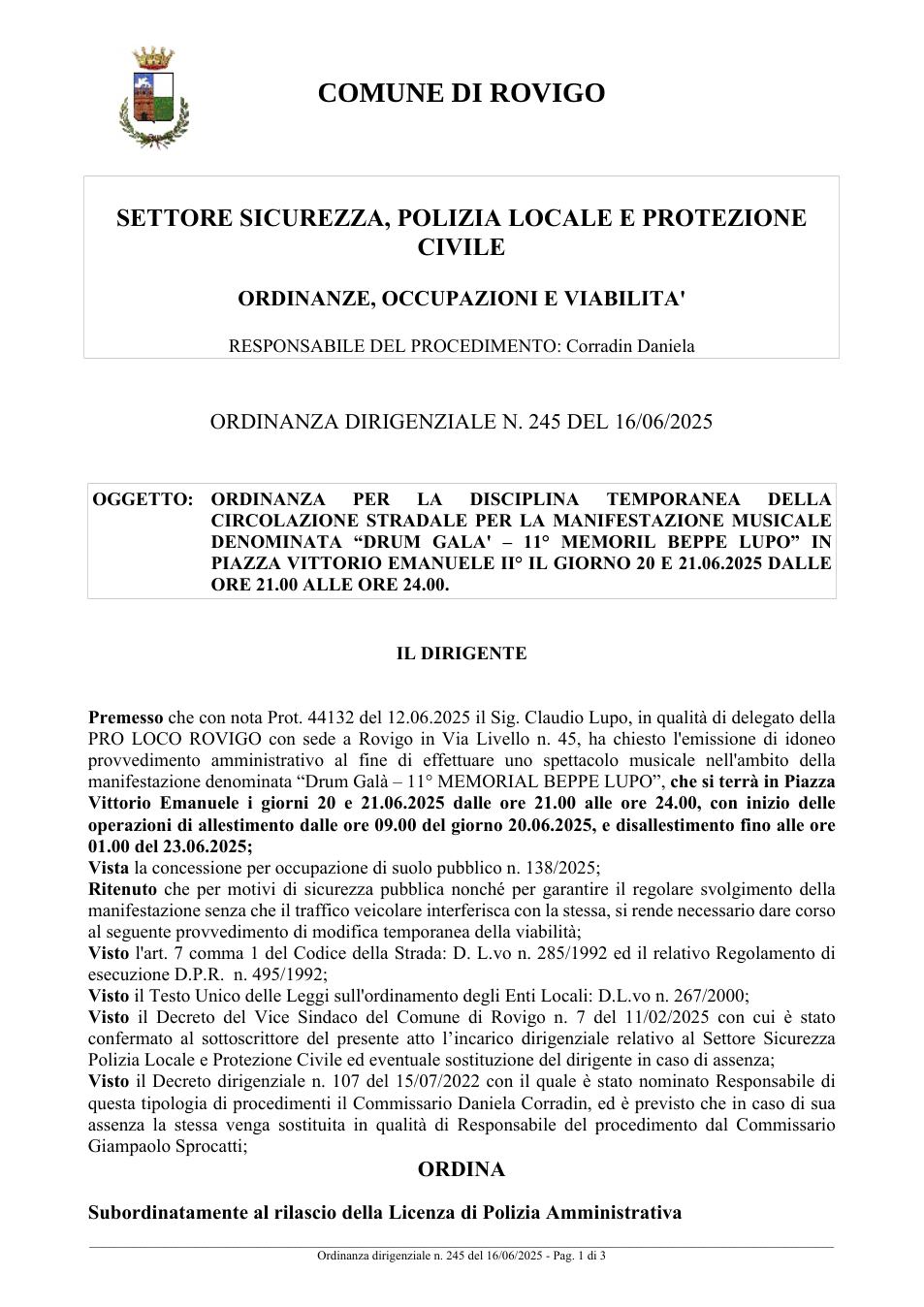 Pagina 1 del documento