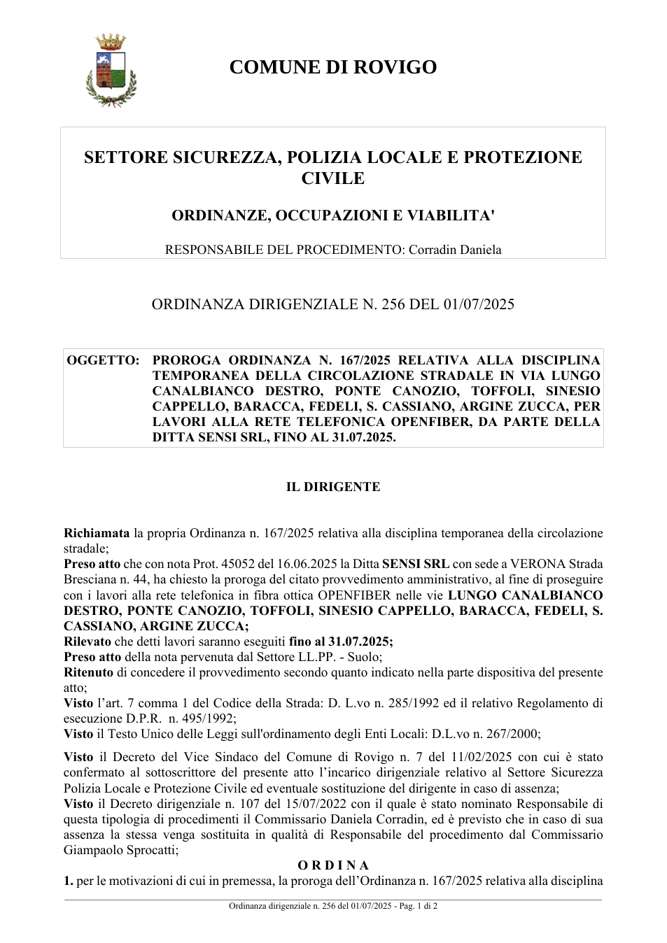 Pagina 1 del documento
