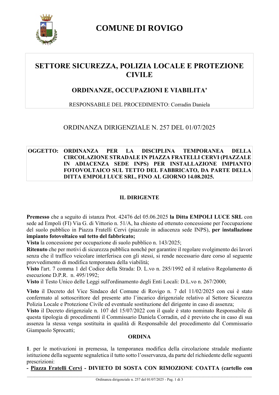 Pagina 1 del documento