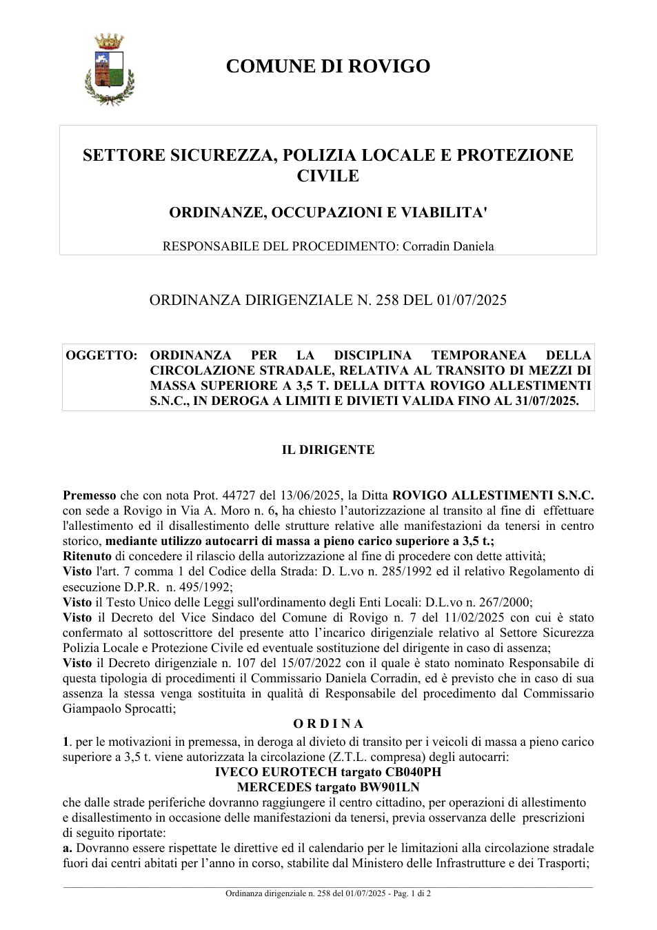 Pagina 1 del documento