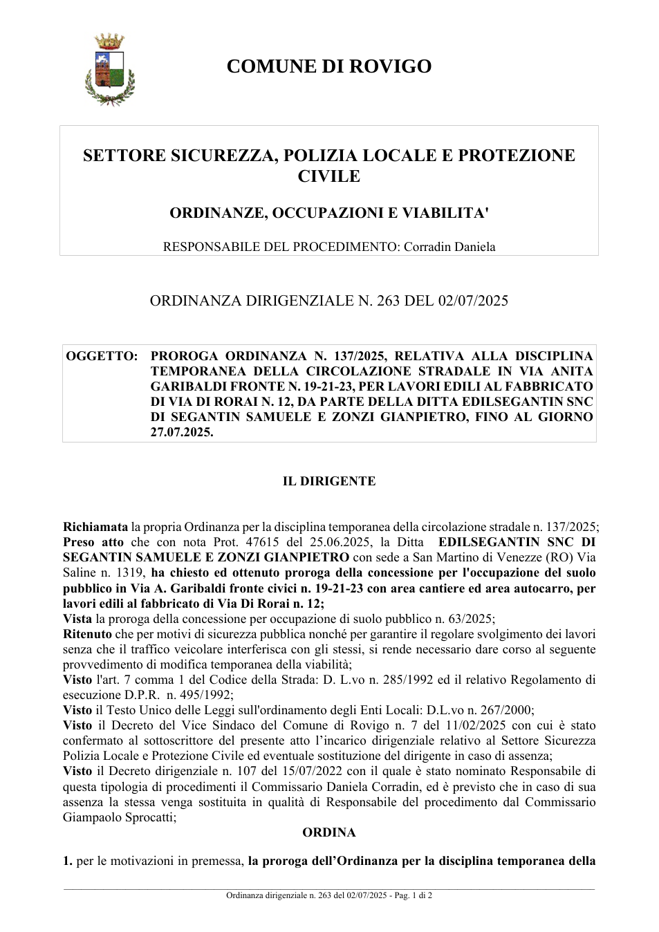 Pagina 1 del documento