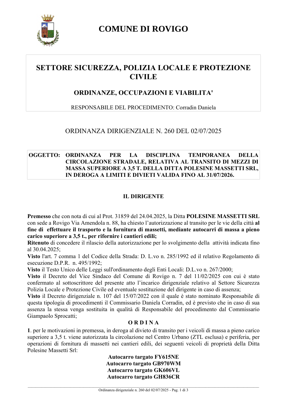 Pagina 1 del documento