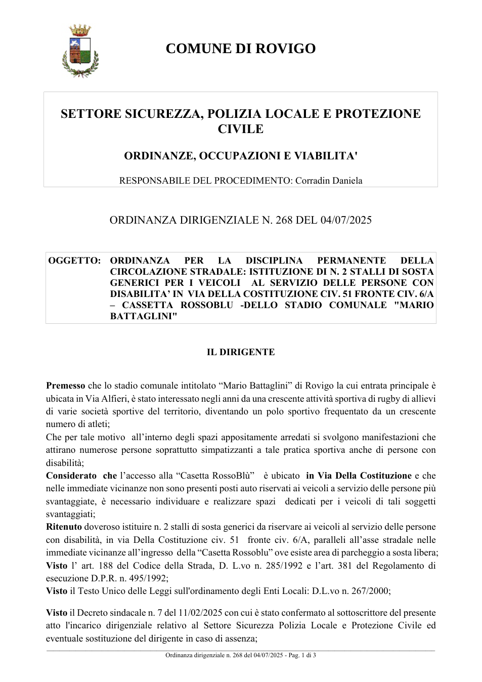 Pagina 1 del documento