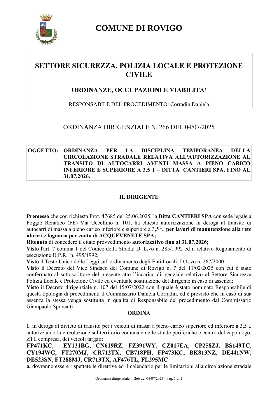 Pagina 1 del documento