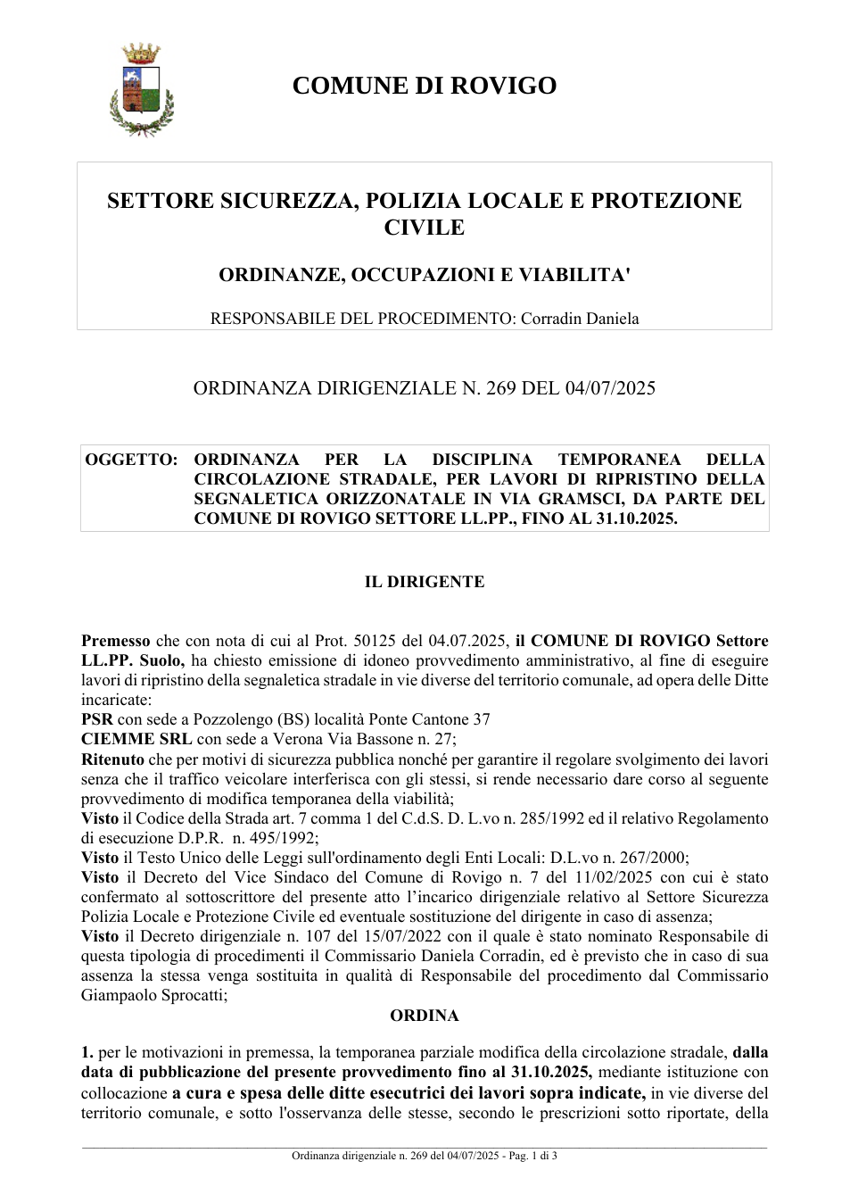 Pagina 1 del documento