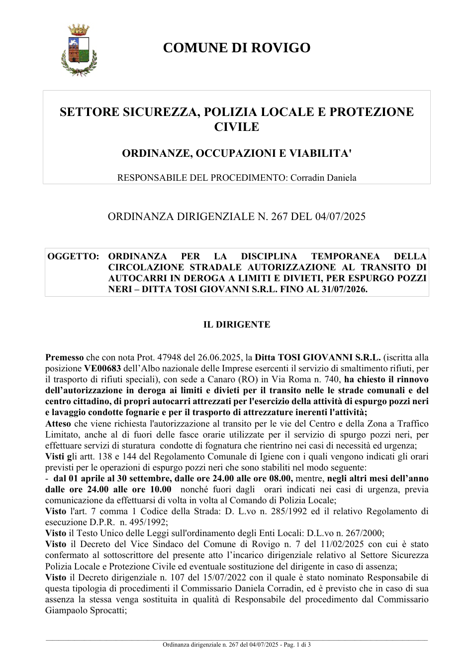 Pagina 1 del documento