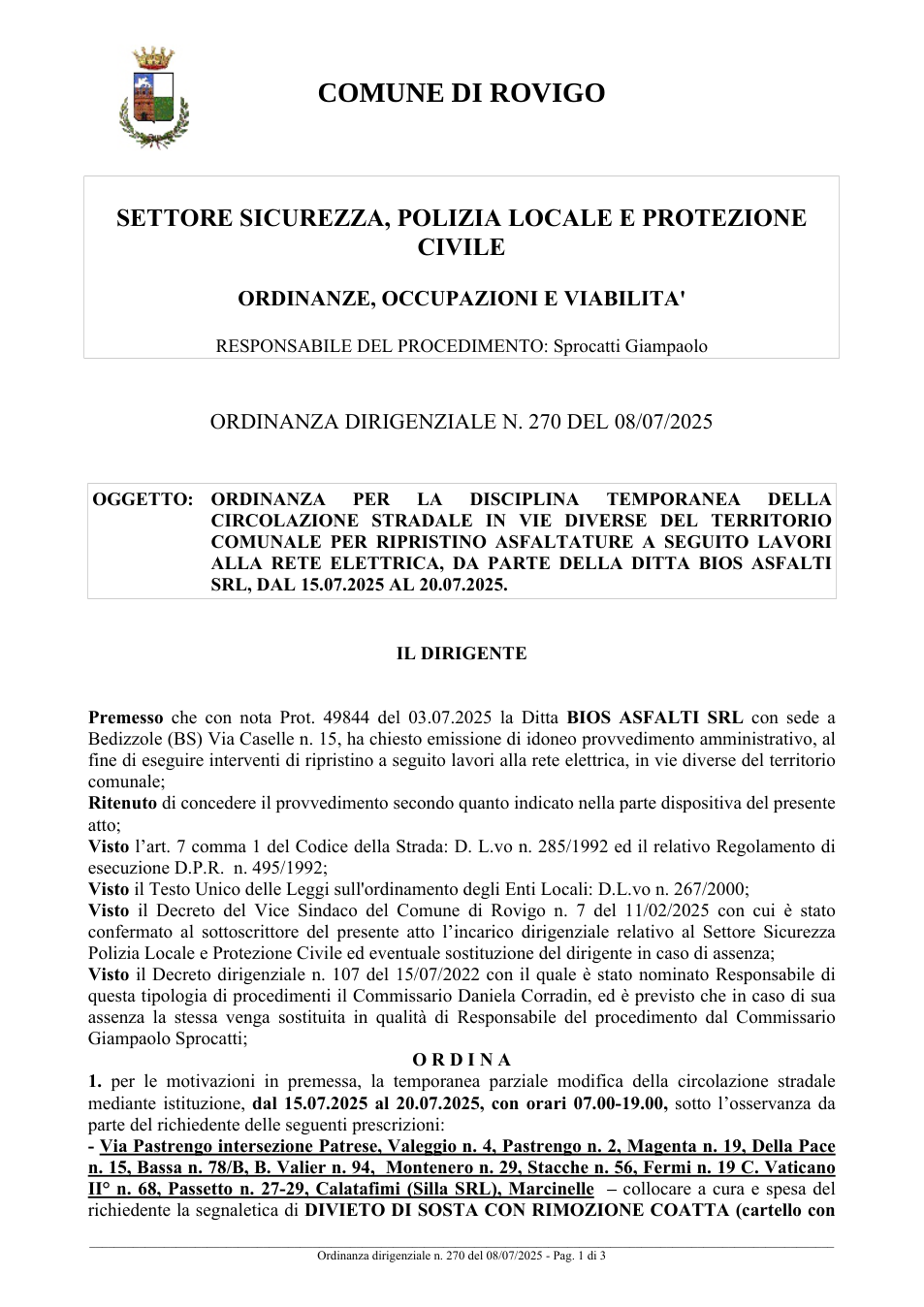 Pagina 1 del documento